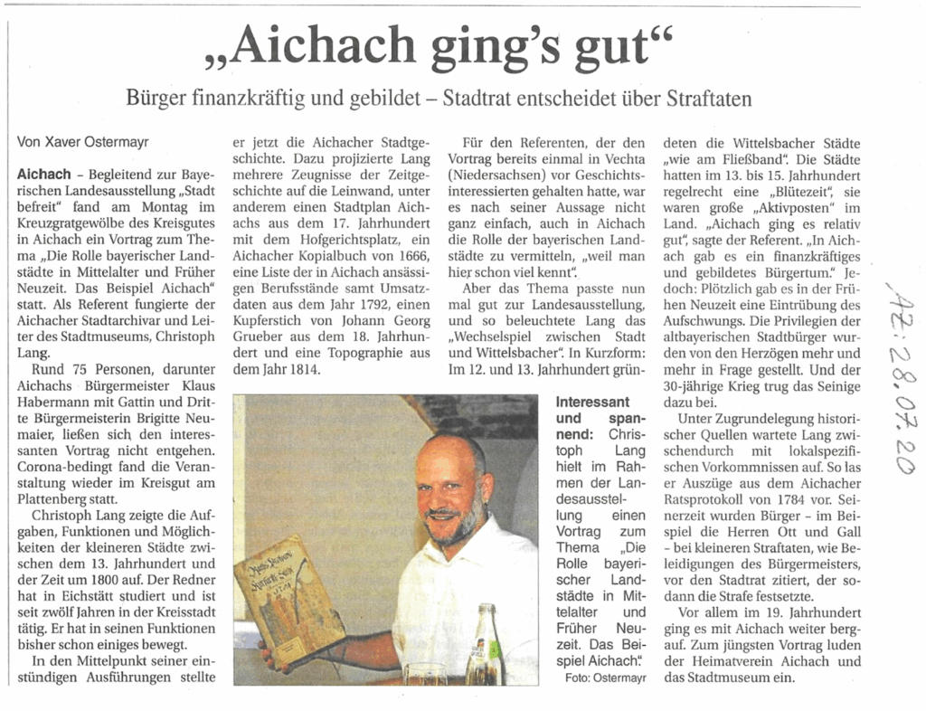 Bayerische Landstädte