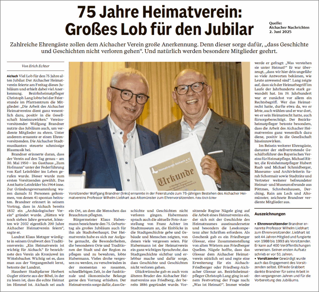 Ehrenvorsitzender